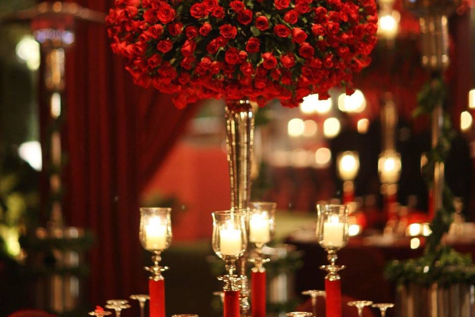 Proposal Setting with Flowers & Candles Pathway at home in Delhi NCR,  Gurgaon, Noida, Bangalore, Chennai, Jaipur, Kanpur, Pune, Chandigarh,  Mumbai, Ahmedabad, Hyderabad & Lucknow