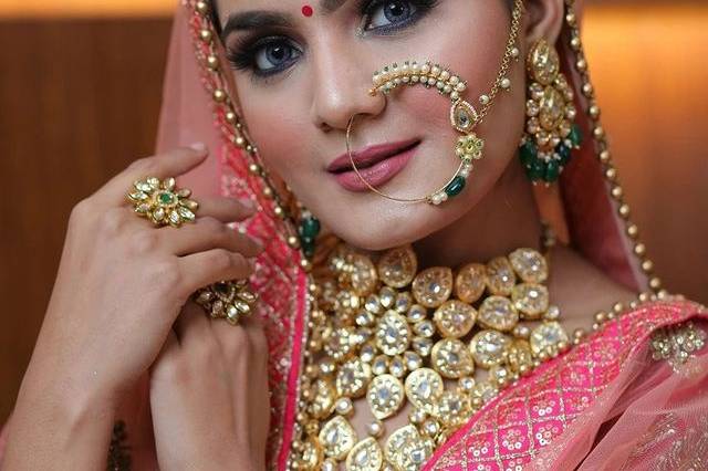 Bridal makeup