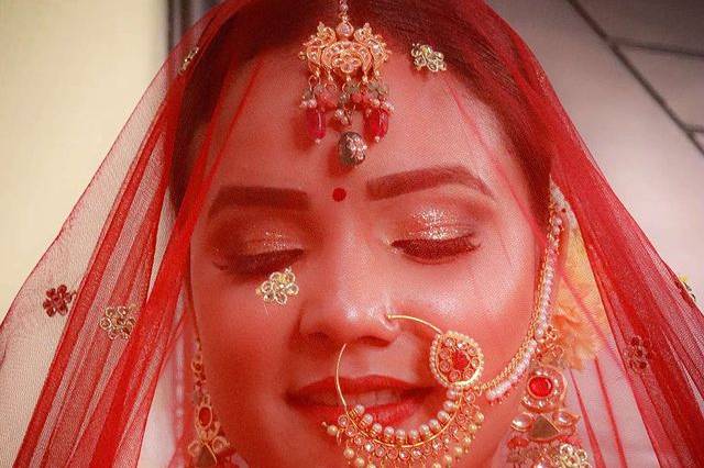 Bridal makeup