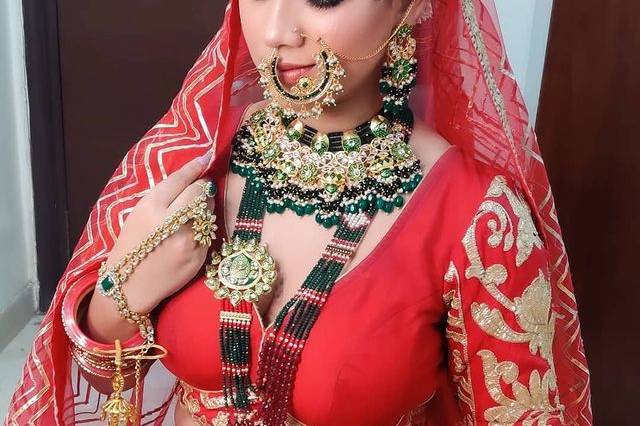 Bridal makeup