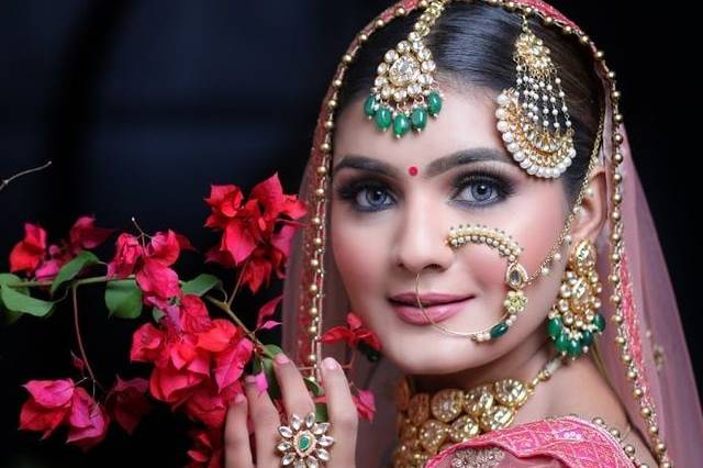 Bridal makeup