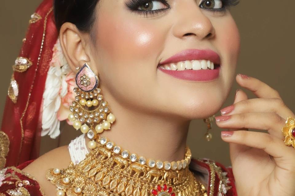 Bridal makeup