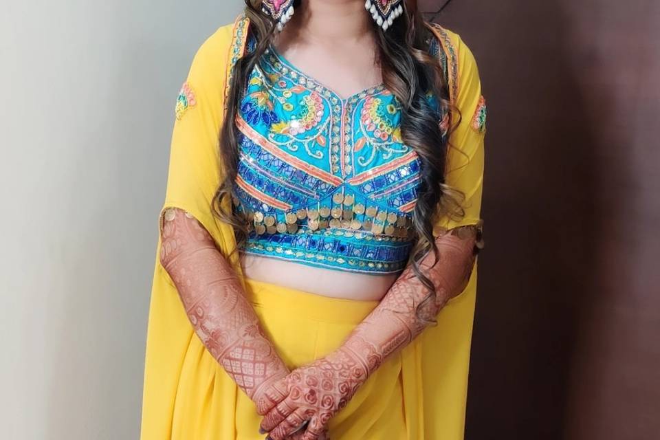 Mehndi look