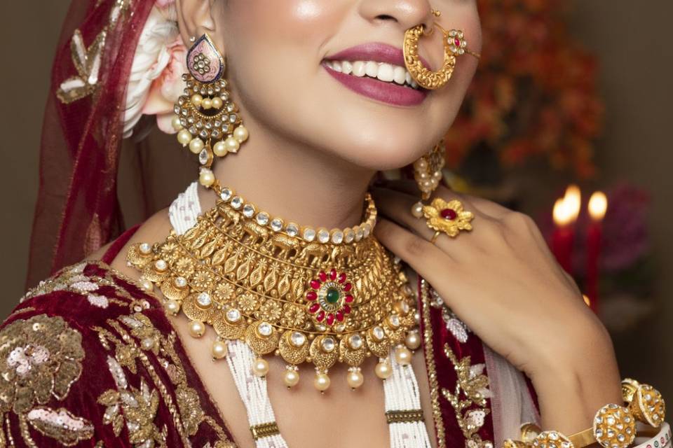 Bridal makeup