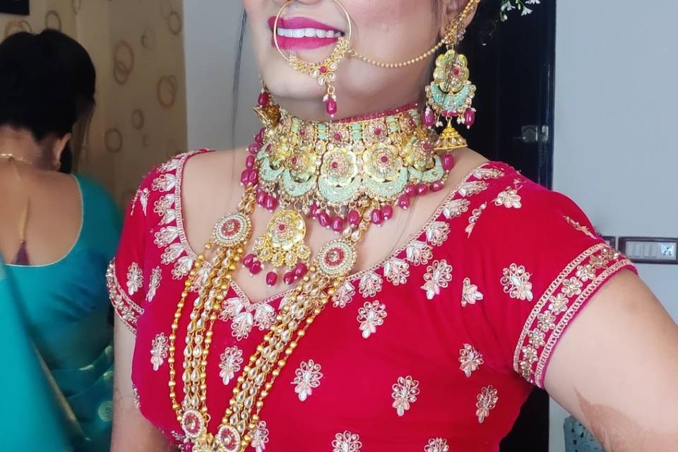 Bridal makeup