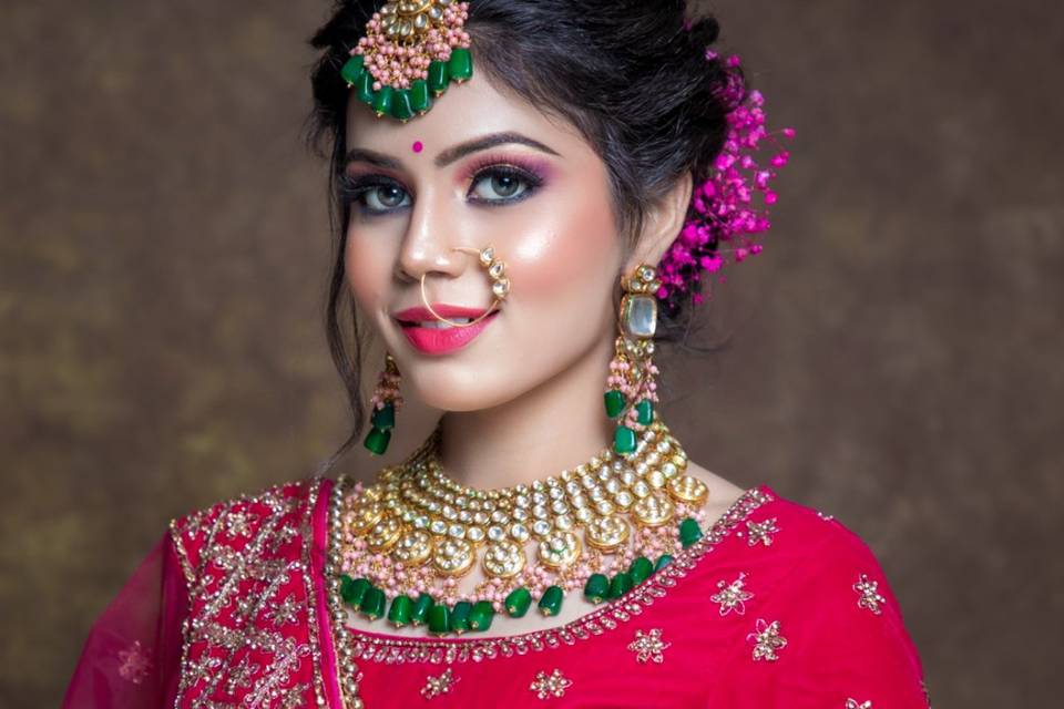 Bridal makeup