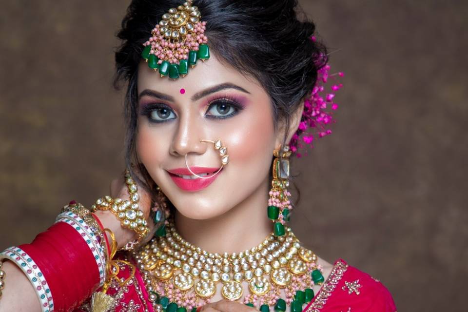 Bridal makeup