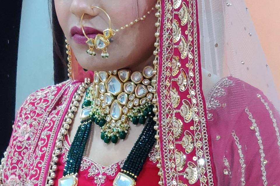 Bridal makeup