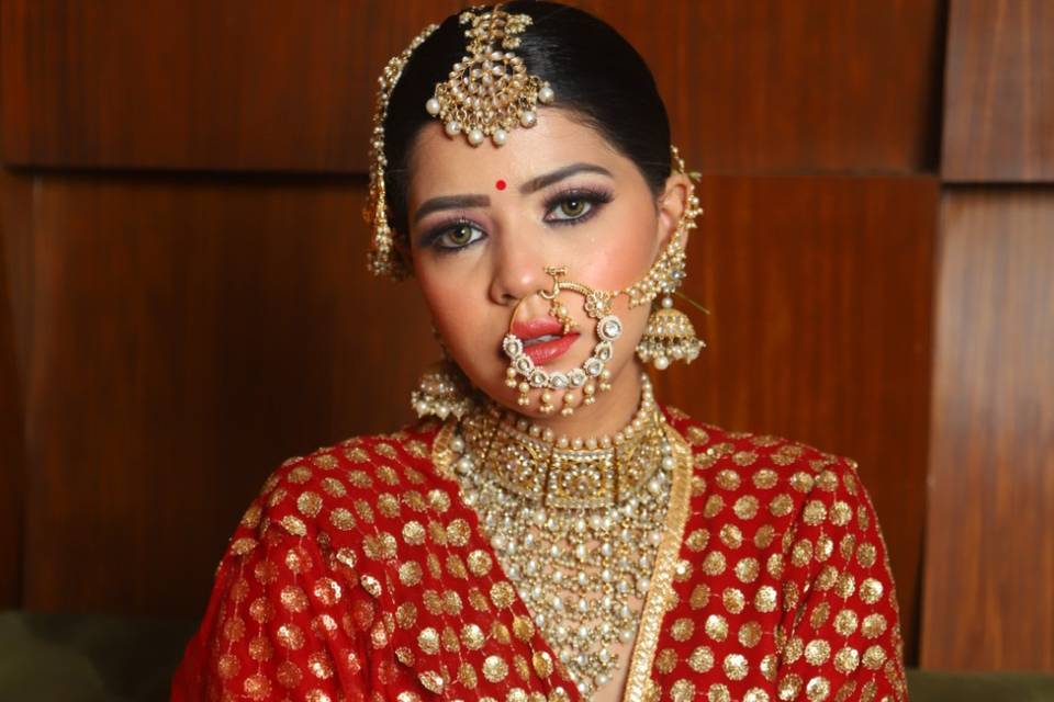 Bridal makeup