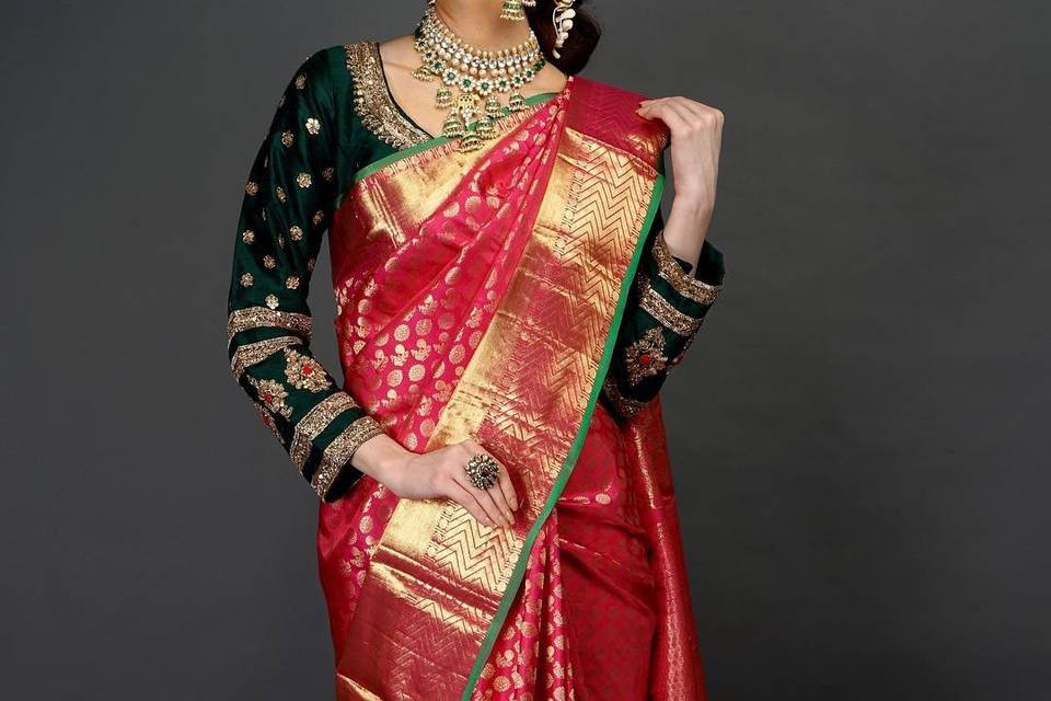 Bridal saree