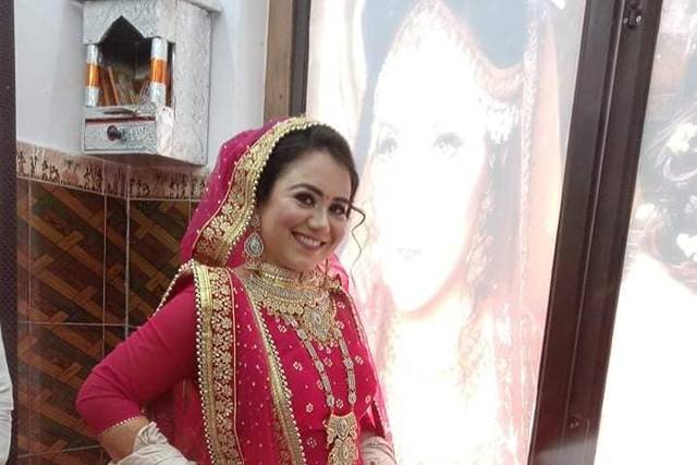 Bridal makeup