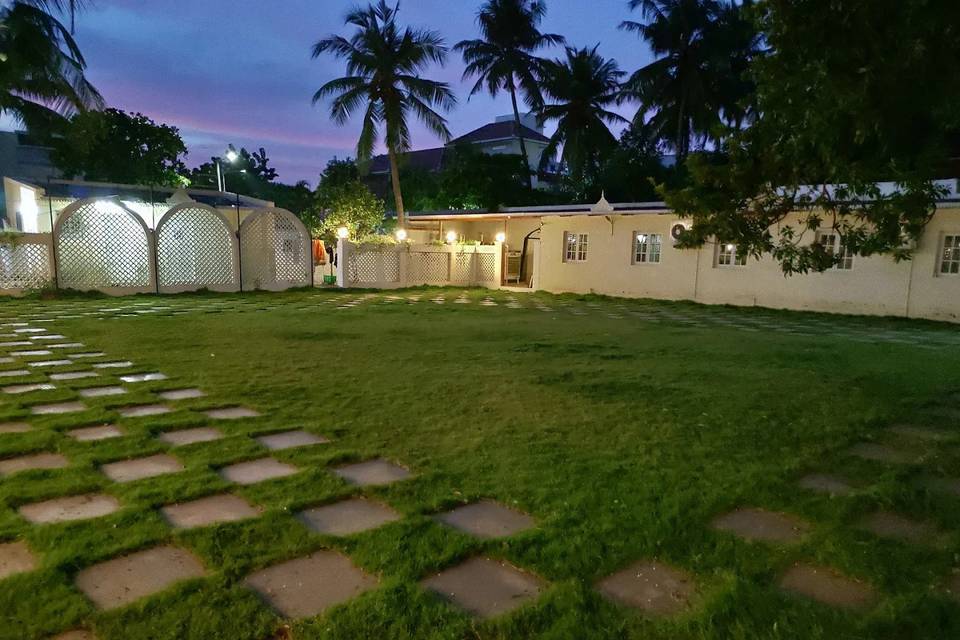 Lawn area