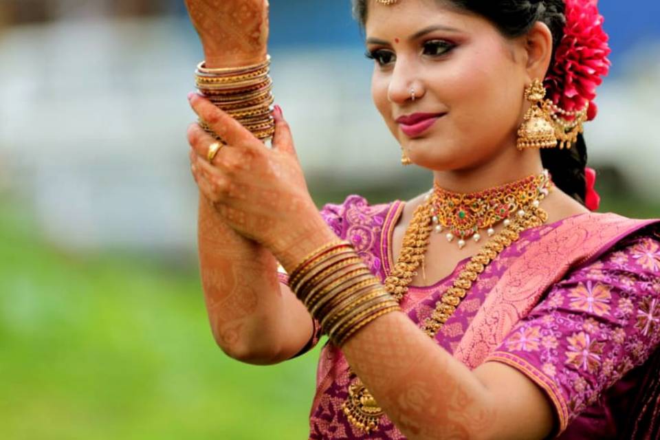 Bridal makeup