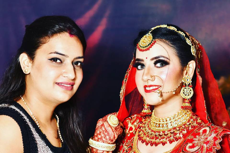 Bridal makeup