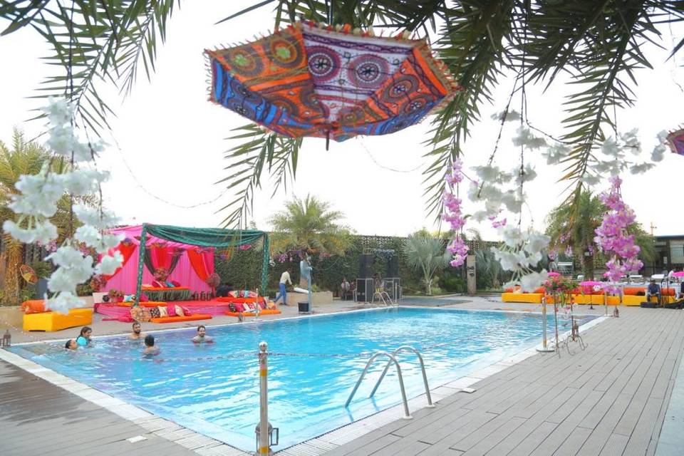 Poolside