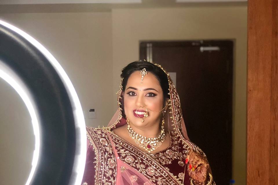 North Indian Bridal Look