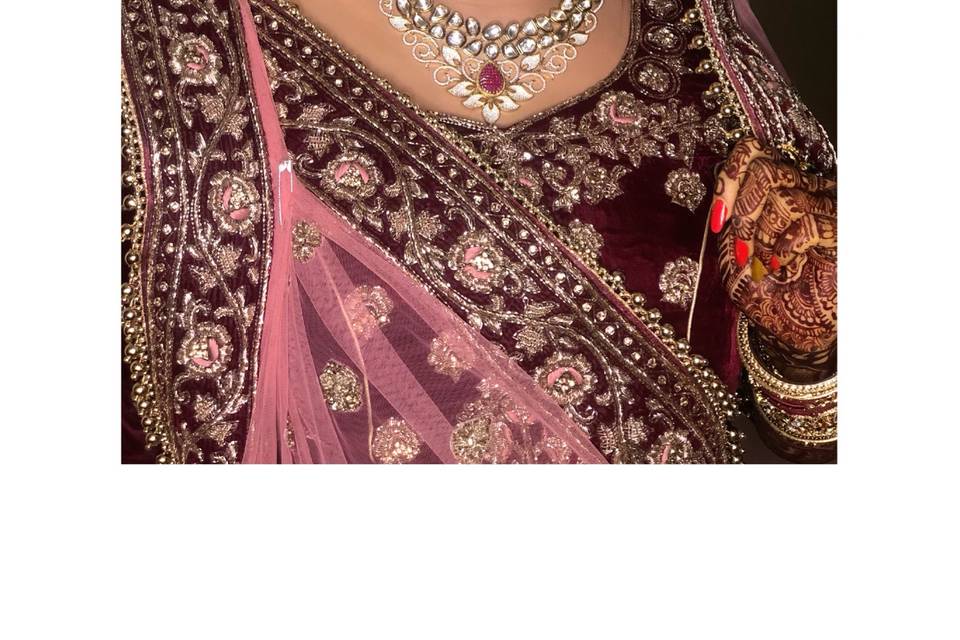 North Indian Bridal Look