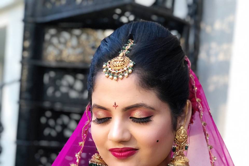 Telugu Wedding Look