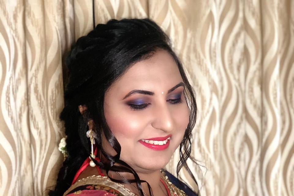 Brides maid makeup