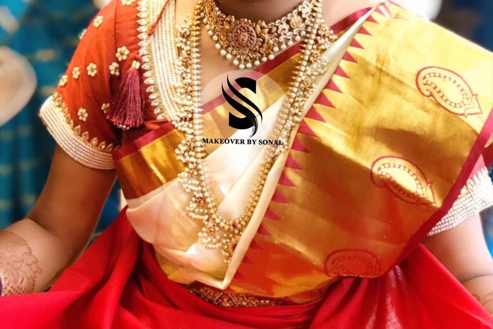 Meenakshi on her wedding