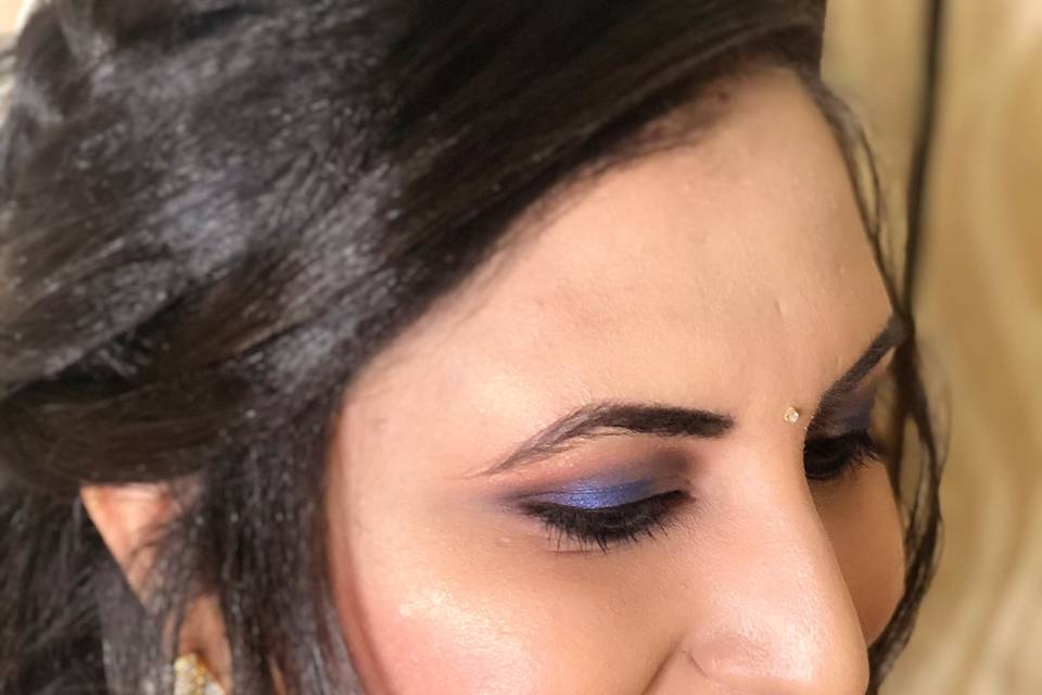 Brides maid makeup