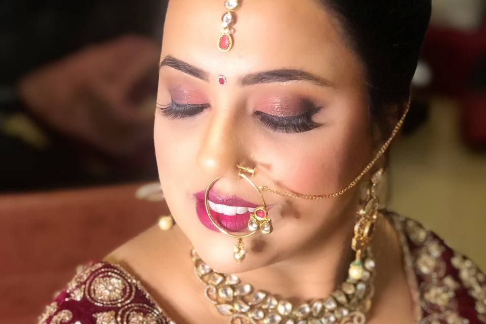 North Indian Bridal Look