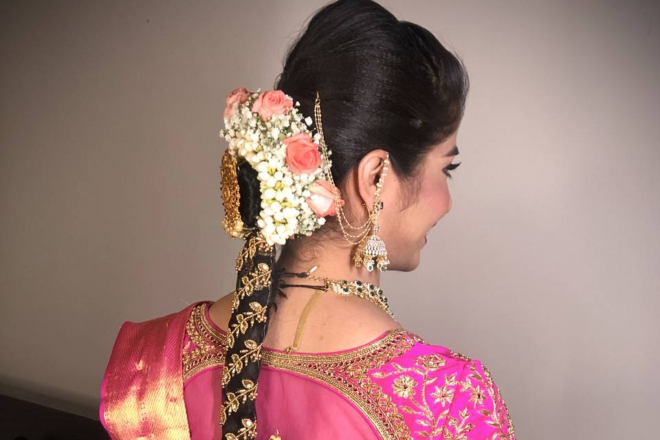 Wedding hairdo