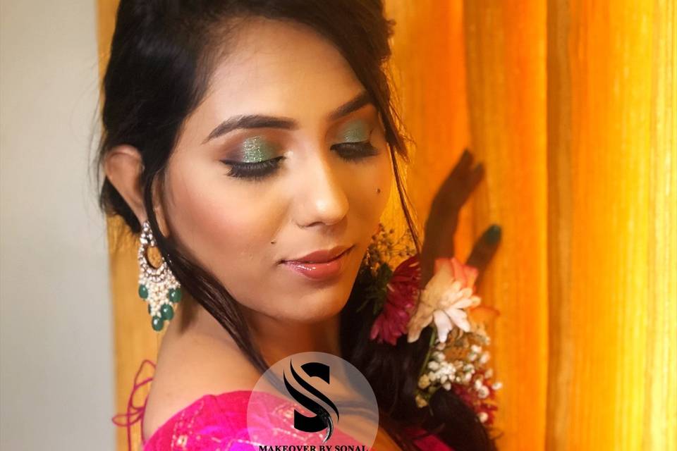 Sangeet makeup