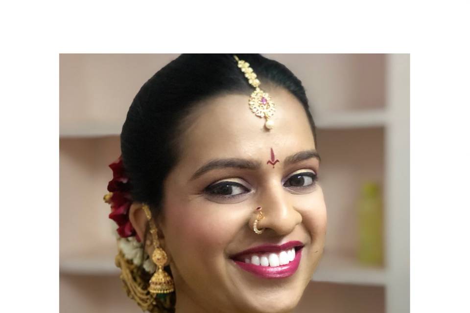 Ashvani on her wedding