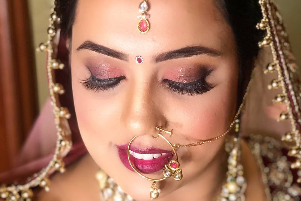 North Indian Bridal Look