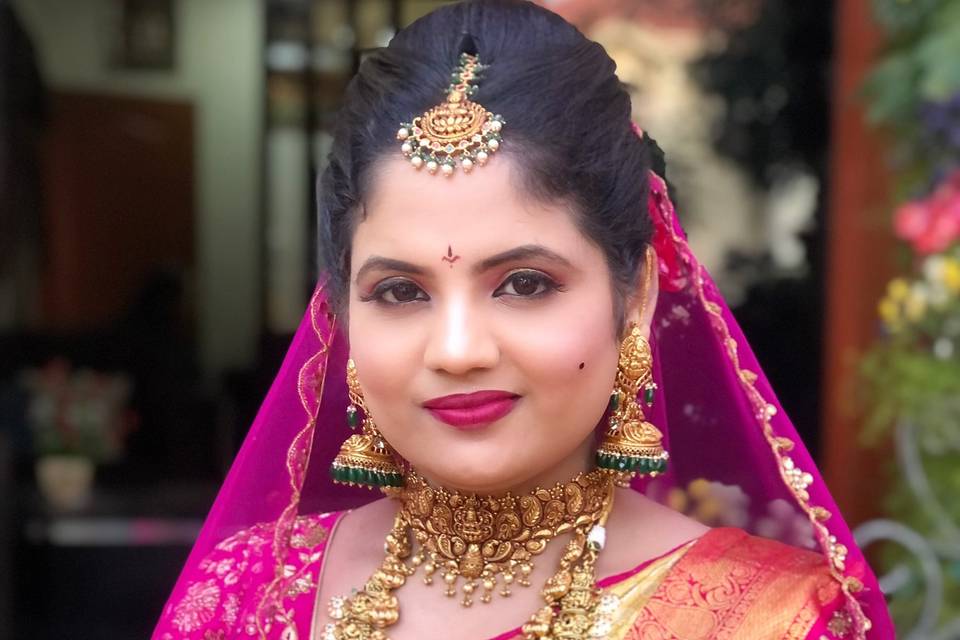 Telugu Wedding Look