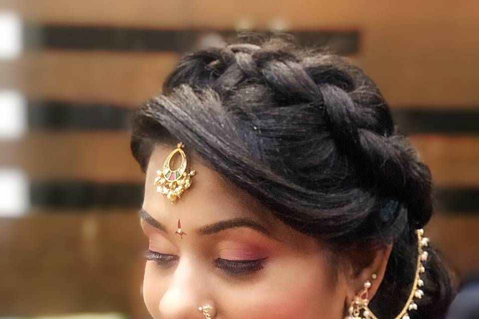 Harshita on her engagement