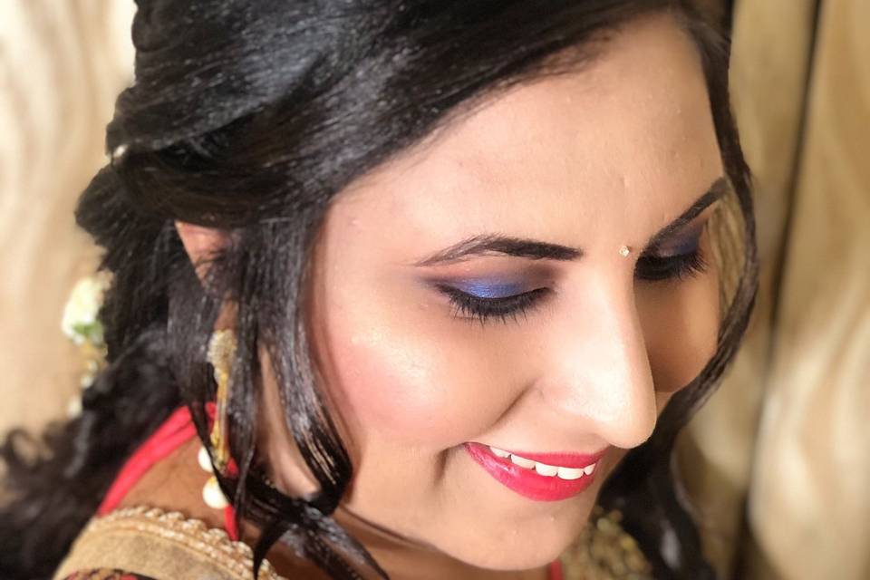 Brides maid makeup