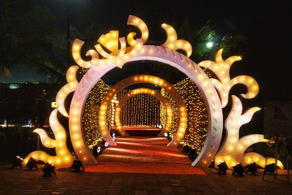 Sangeet Entrance