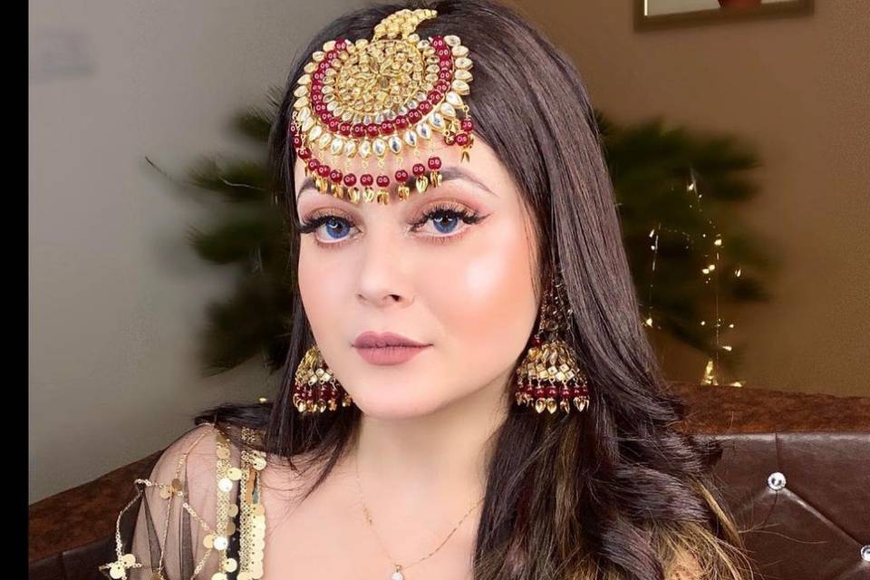 Earrings+ mangtika