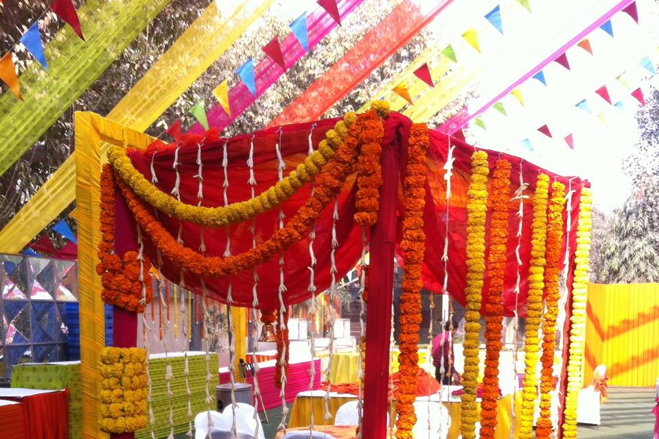 Mehndi Setup