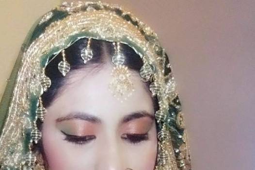 Bridal makeup