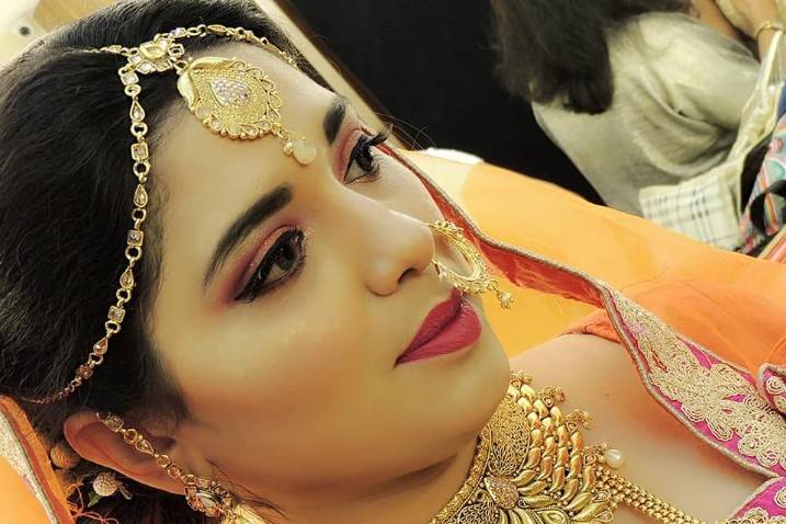 Bridal makeup