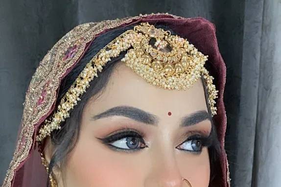 Bridal makeup
