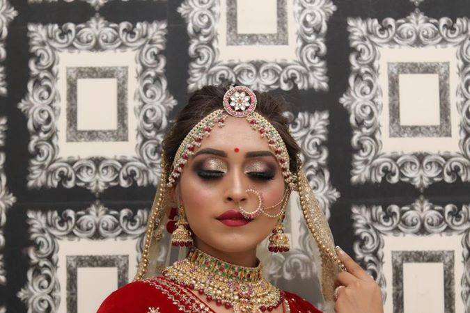 Bridal makeup