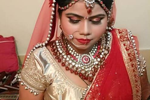 Bridal makeup