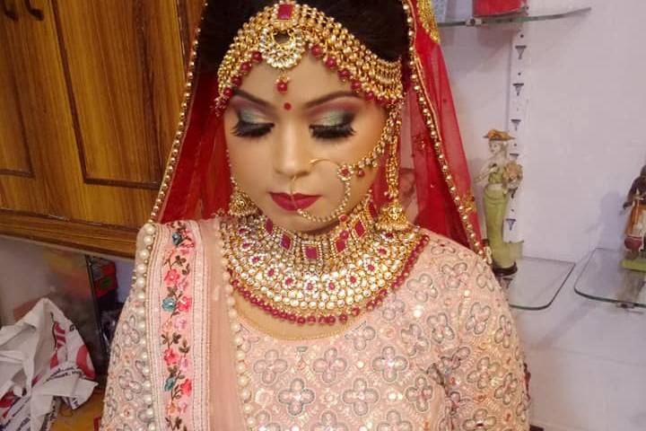 Bridal makeup