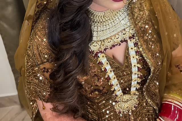 Bridal makeup