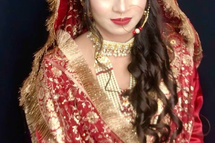 Bridal makeup