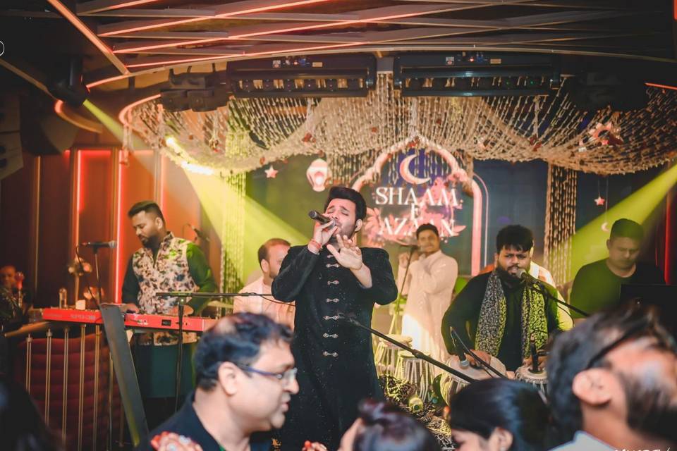 Sufi band performance