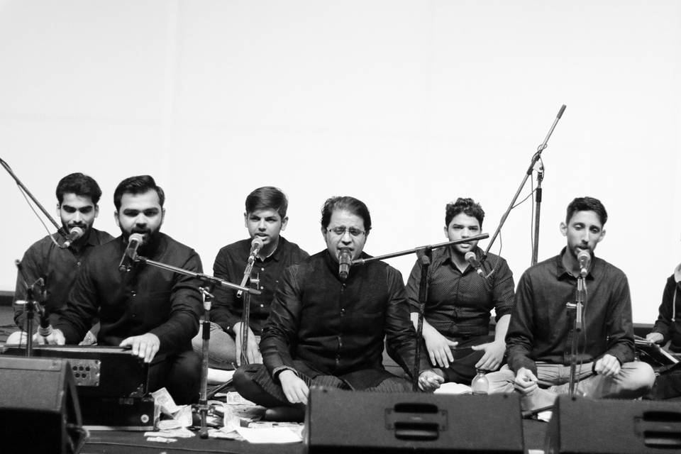 Sufi band performance