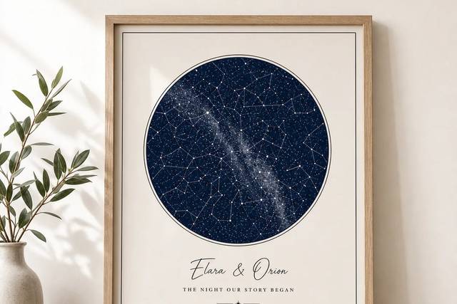 Light star map