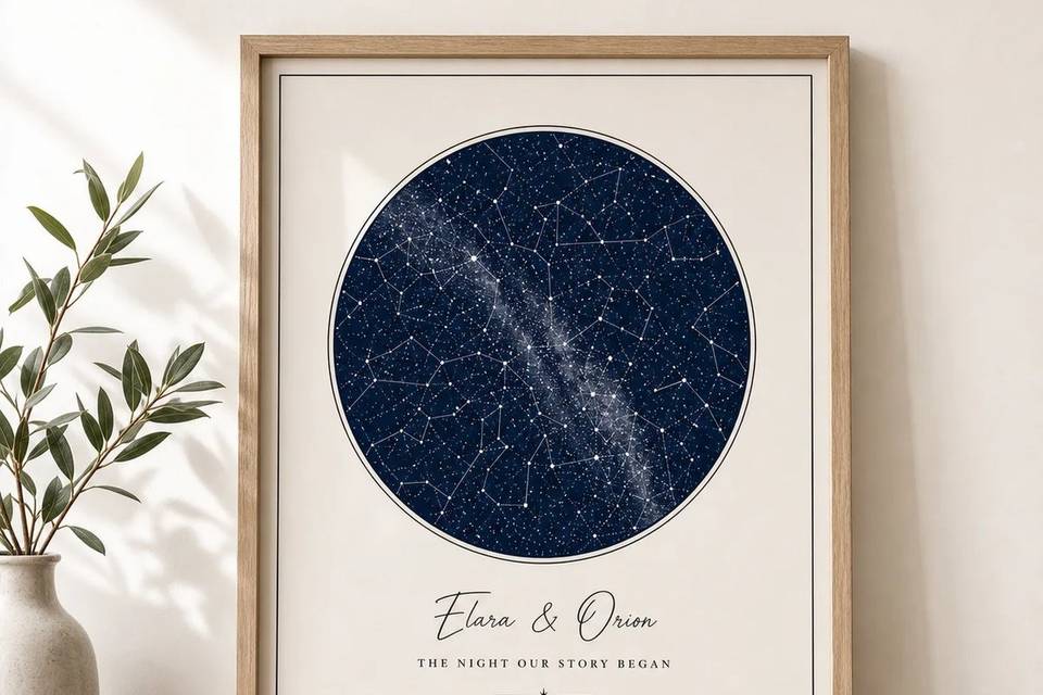 Light star map