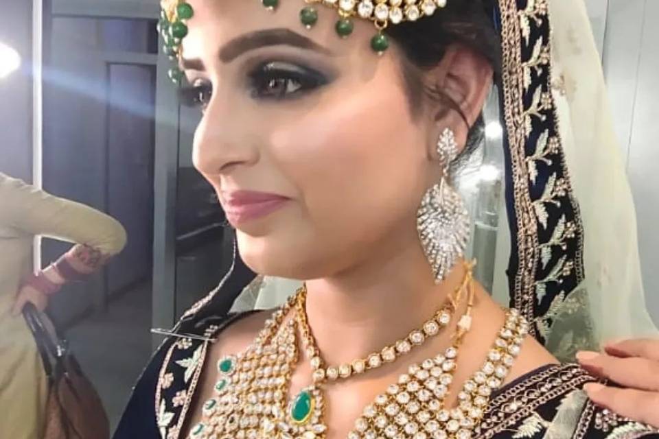 Bridal makeup