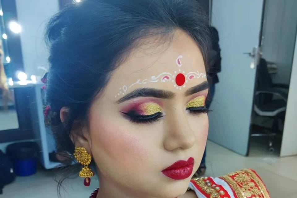 Bridal makeup